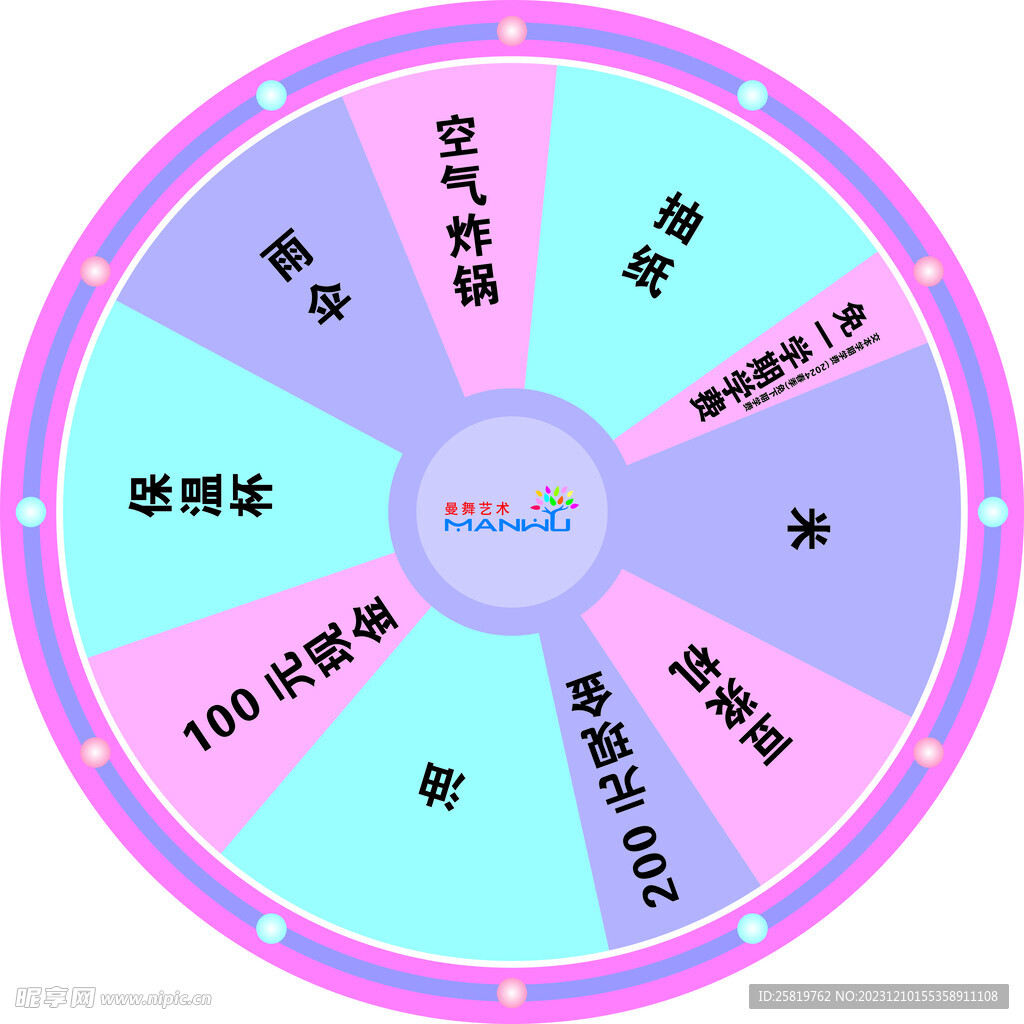 抽奖转盘