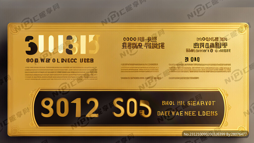 30元代金券模板  大气 高端