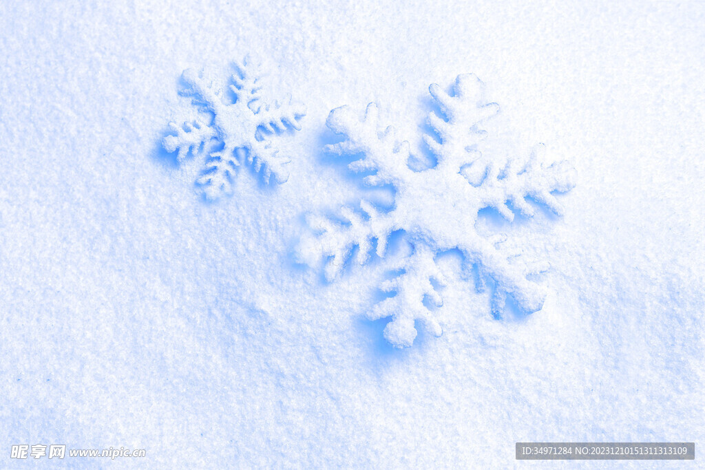    雪花素材图片