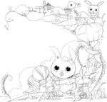  可爱小动物插画