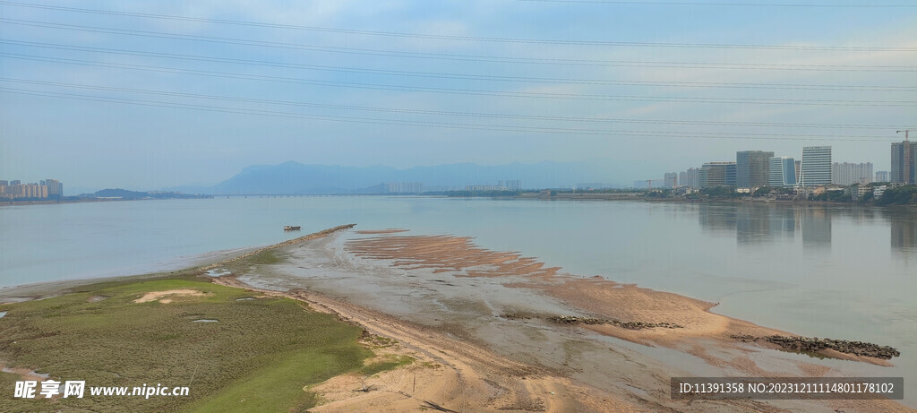 沙洲风景