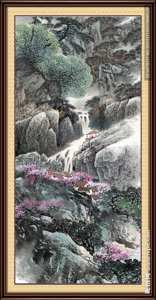 办公室山水画