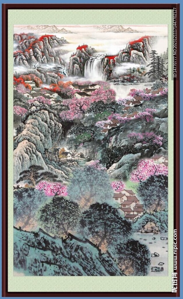 客厅山水画