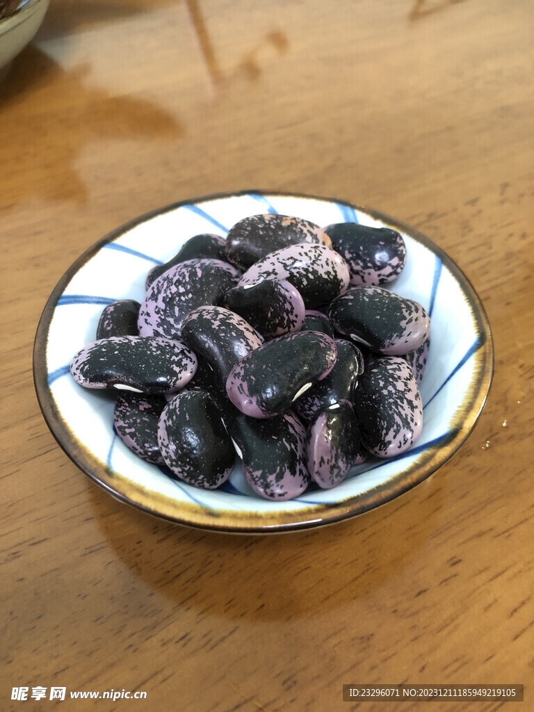 黑花芸豆