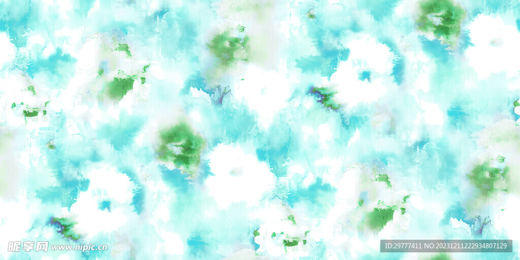 扎染花