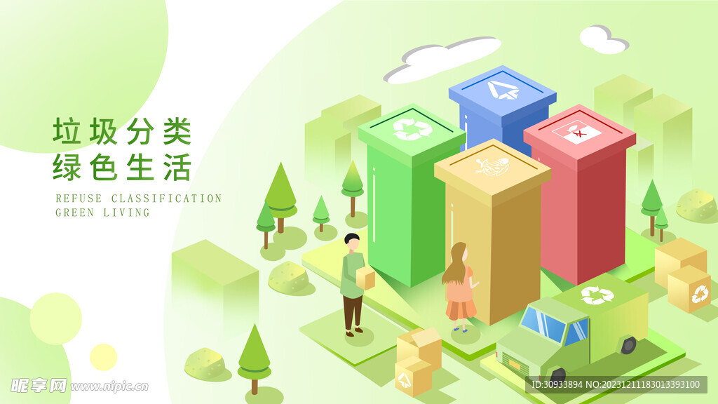 垃圾分类海报