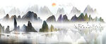 水墨古典图          