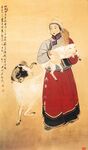 关山月作品牧羊
