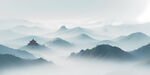 淡雅远山背景