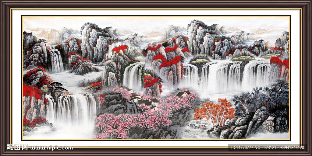 办公室山水画