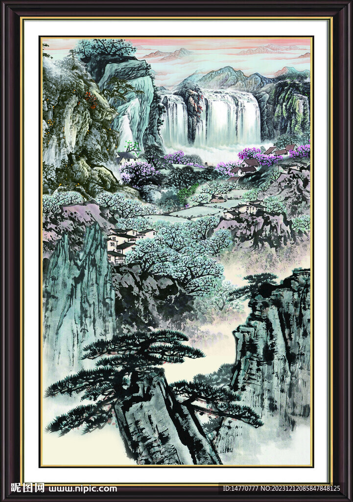 办公室山水