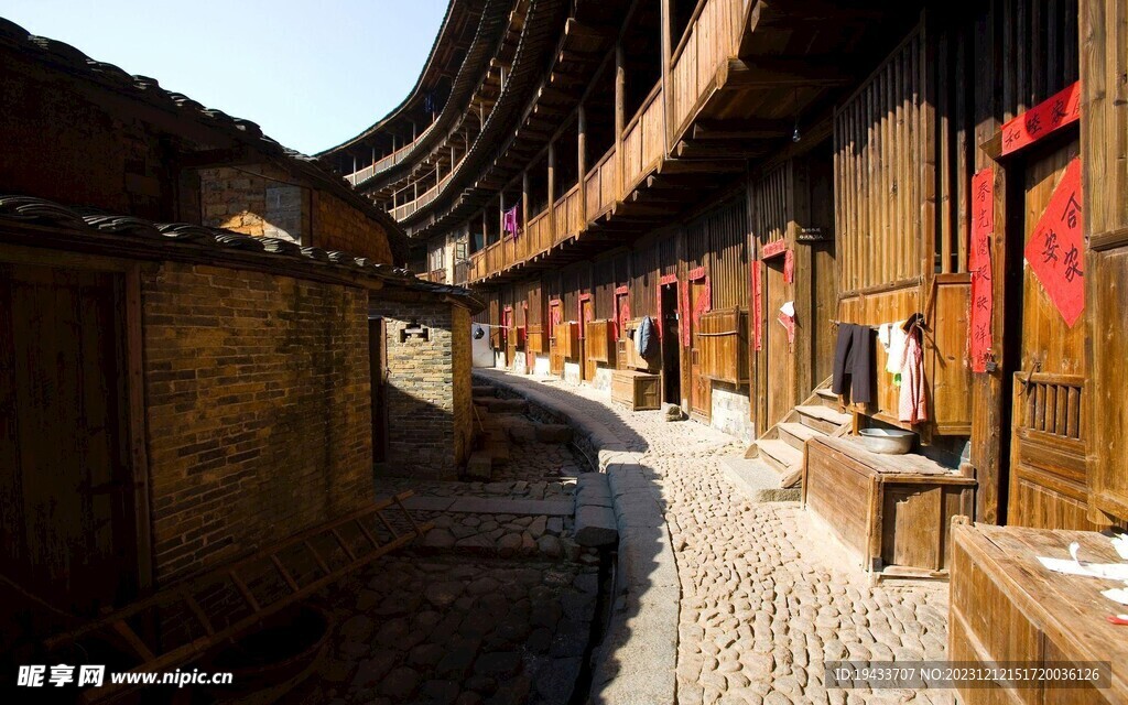 福建永定土楼风景