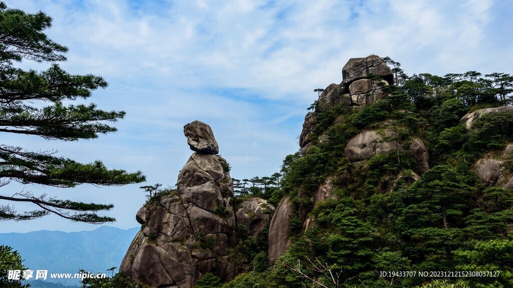 江西三清山优美风景