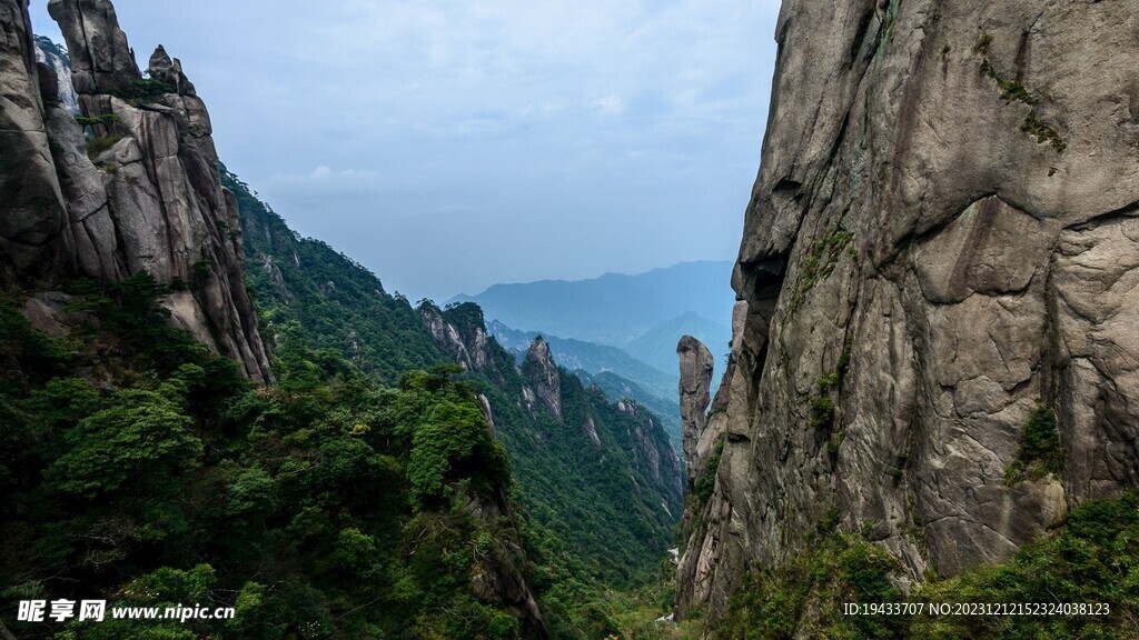 江西三清山优美风景 