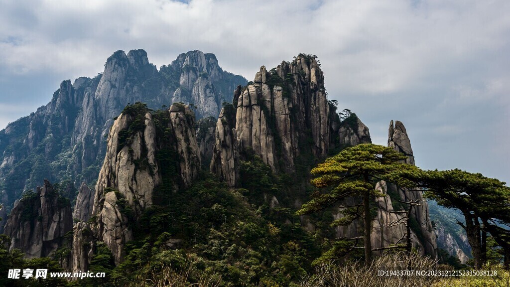 江西三清山优美风景 