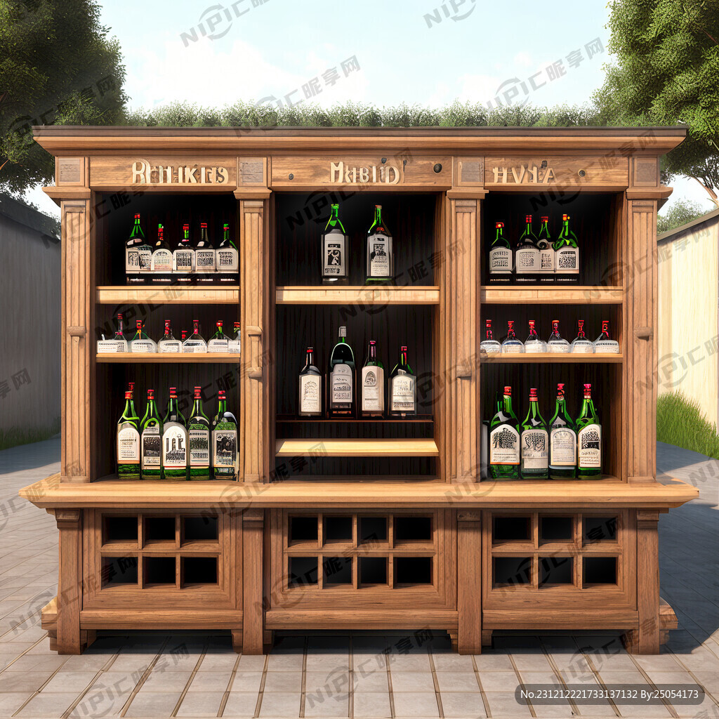 茅台酒展示  正面