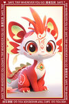 新年红色地垫图案