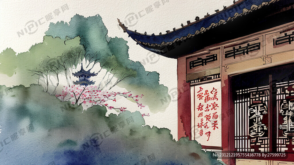 画一个年会的背景图 喜庆一点