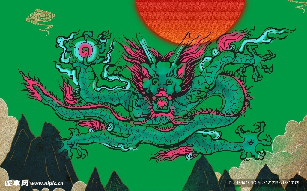          国潮电视墙 