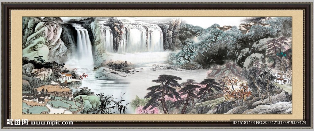 山水画 