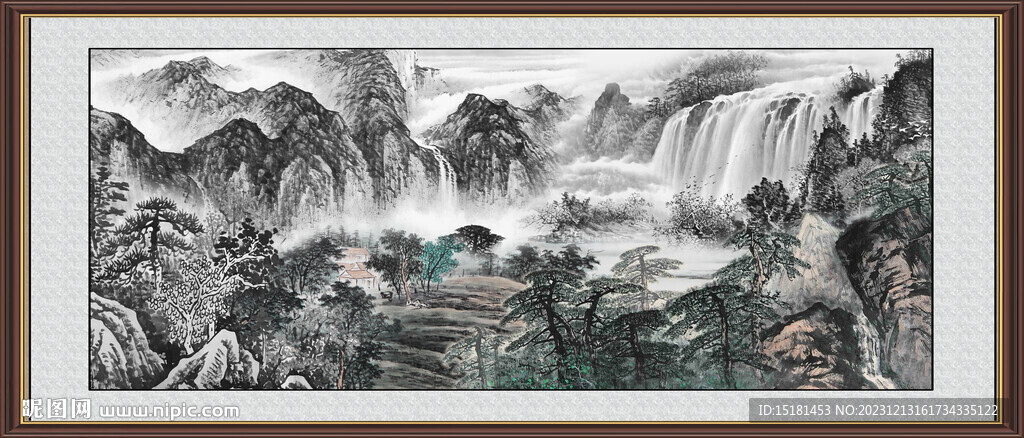山水画 