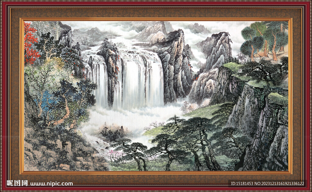 山水画 