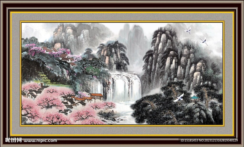 山水画 