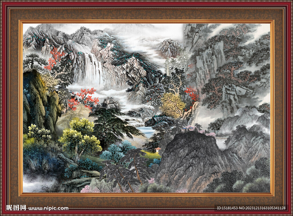 山水画 