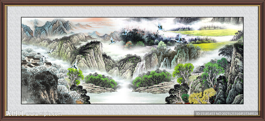 山水画 