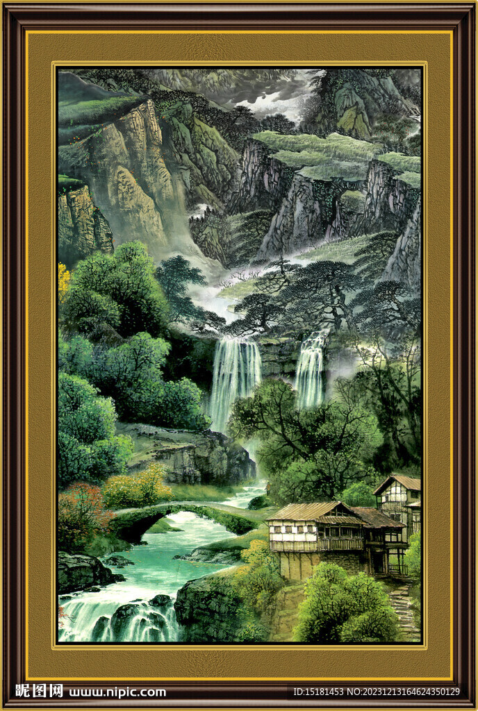 山水画 