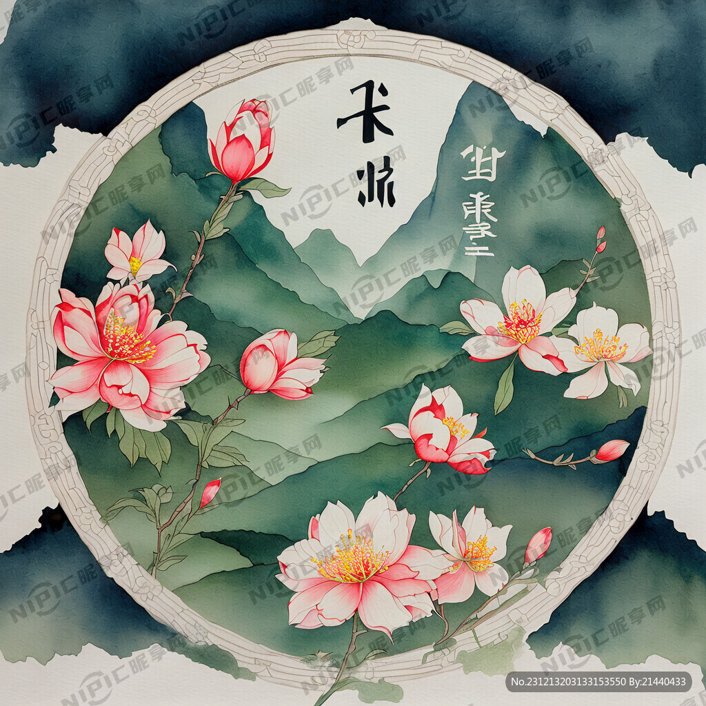 二十四节气图案