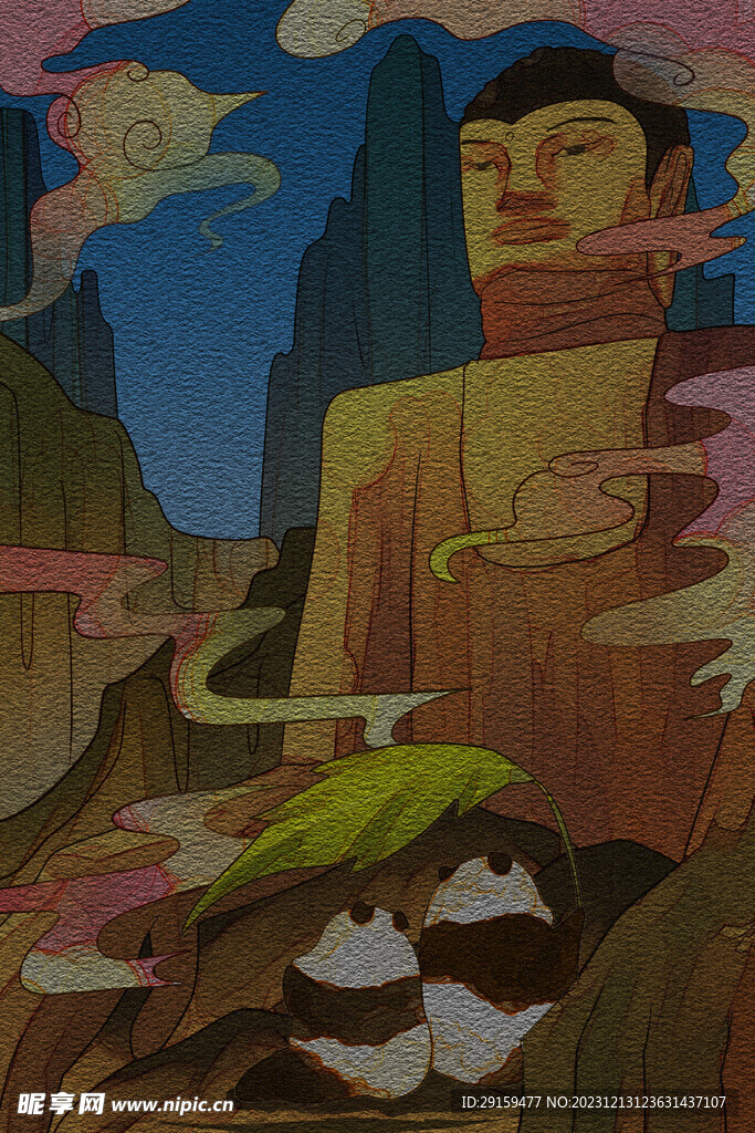            国潮插画