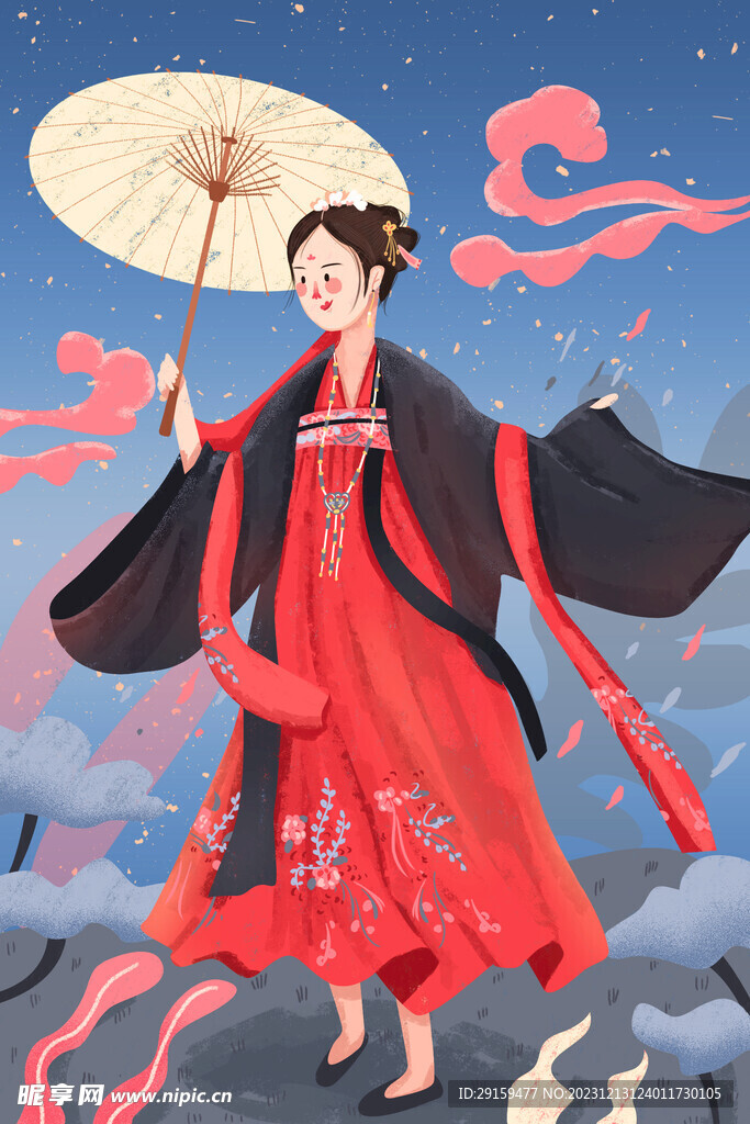            国潮美女