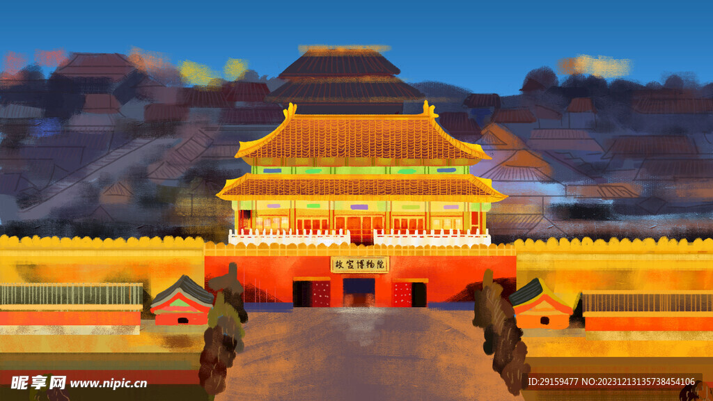            国潮插画