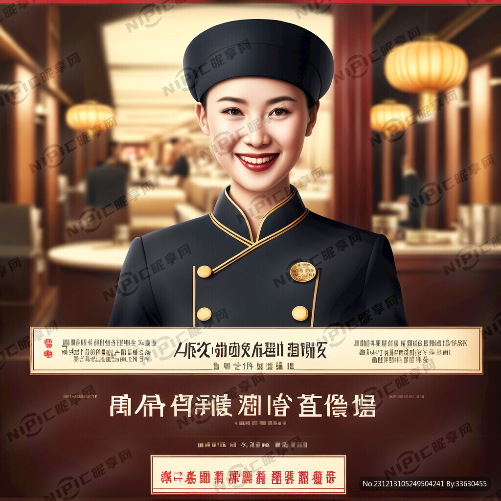 帮我做一份饭店招聘服务员的广告