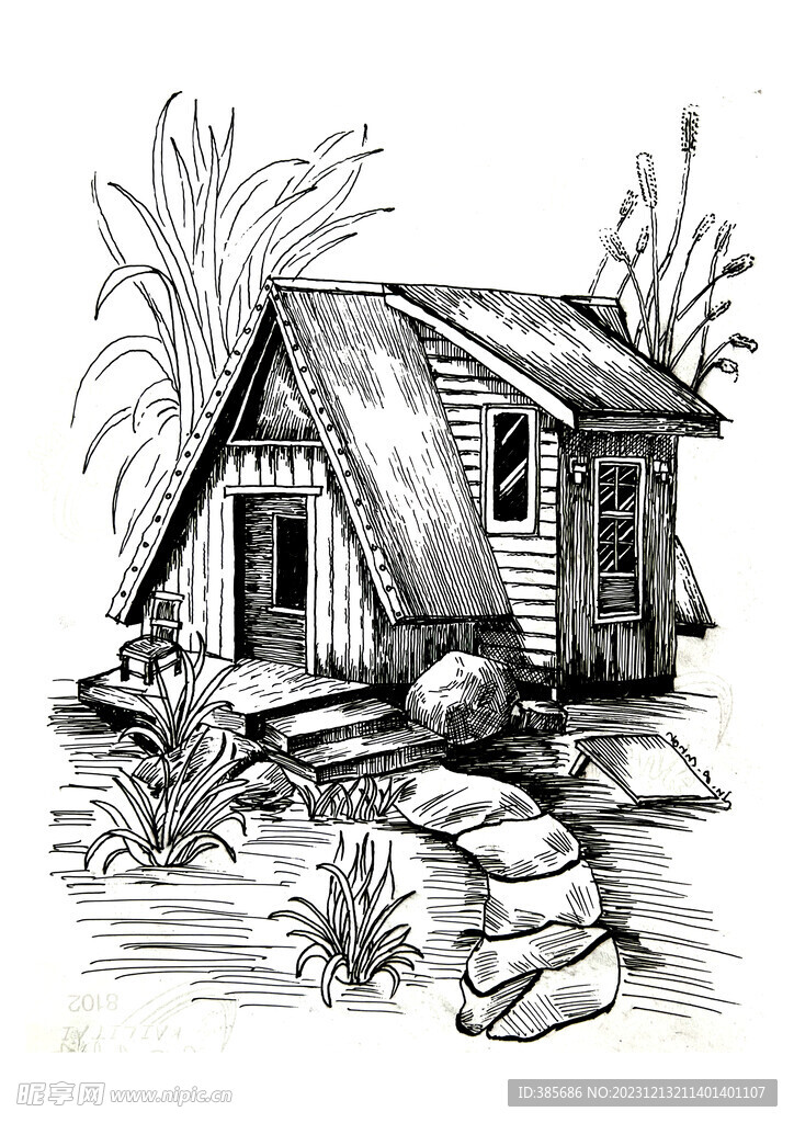 手绘小屋