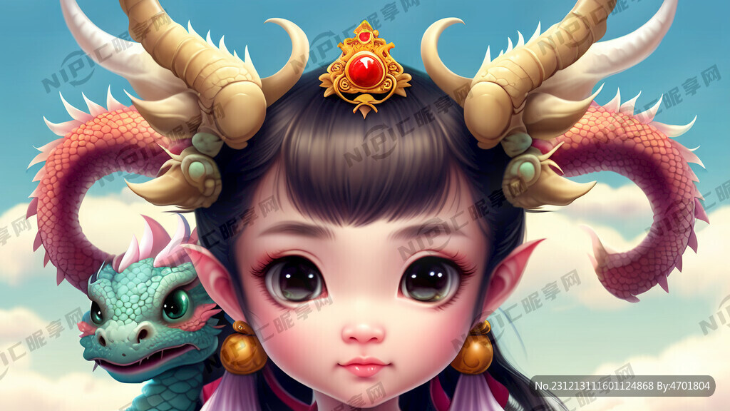 小龙女 可爱