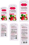 草莓精华鲜活营养洗发露标签