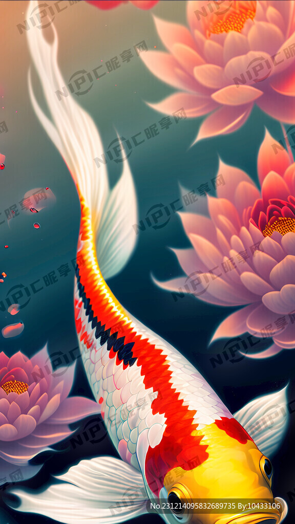 完整的锦鲤 可爱的锦鲤 梦境