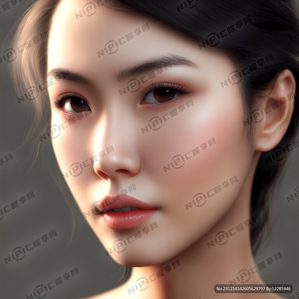 美女人脸全脸