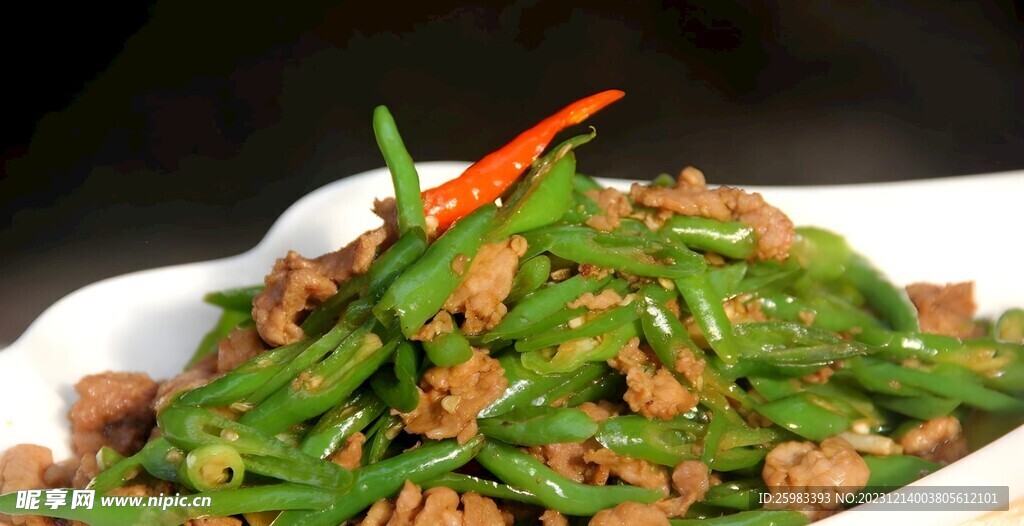 青椒肉片