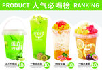 奶茶台卡设计