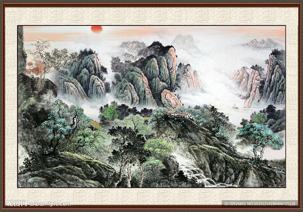 山水 