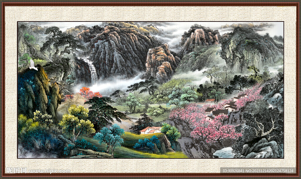 国画风景 