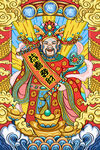 龙年国潮插画海报