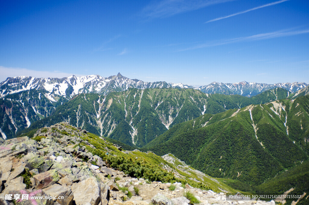 山顶风光