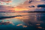 海边晚霞