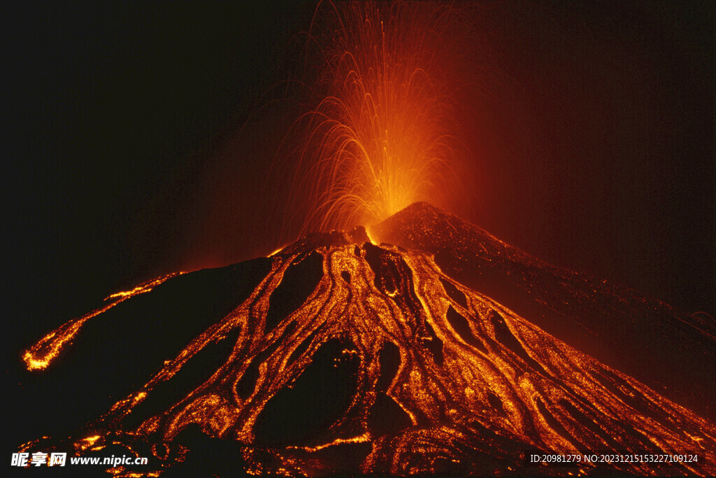 火山纹理