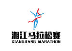 湘江马拉松赛 LOGO 标志
