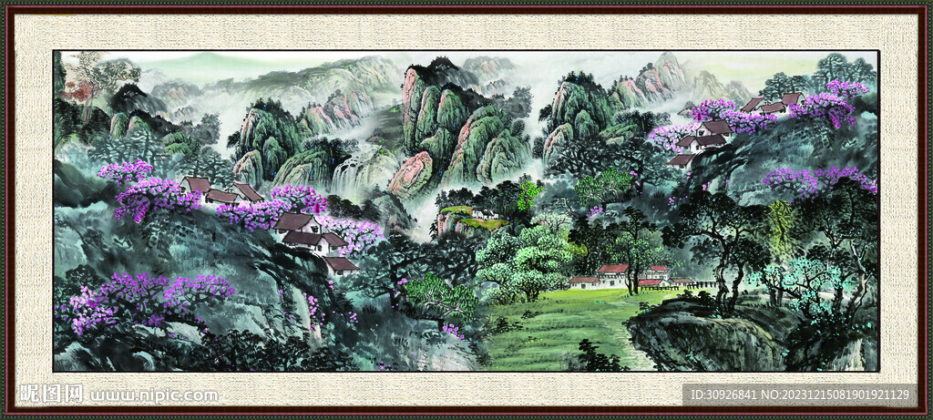 国画风景 
